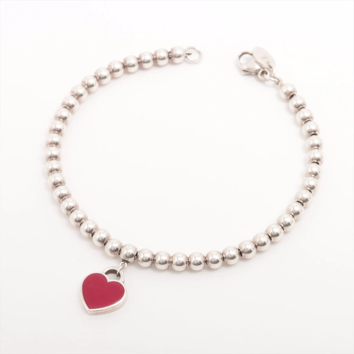 h966美品　ティファニー　リターントゥ　ハート　プレート　ブレスレット　925 TIFFANY&Co.（ティファニー） TIFFANY&Co. Return to Tiffan Heart Tag