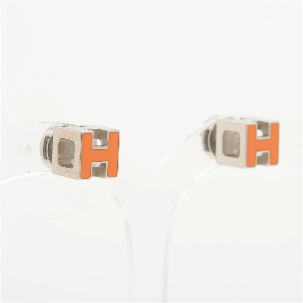 エルメス カージュドアッシュ Hキューブピアス ピアス(両耳用) GP