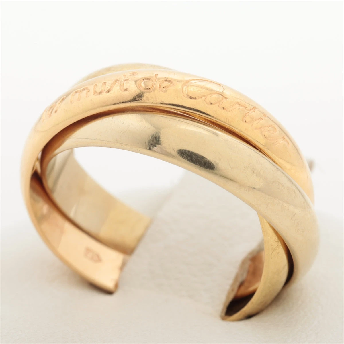 カルティエ トリニティ リング 750(YG×PG×WG) 7.7g 51 A3120581｜中古  