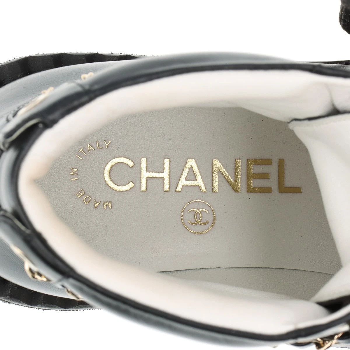 CHANEL - 【正規品】シャネル CHANEL ココマークチェーンレザー