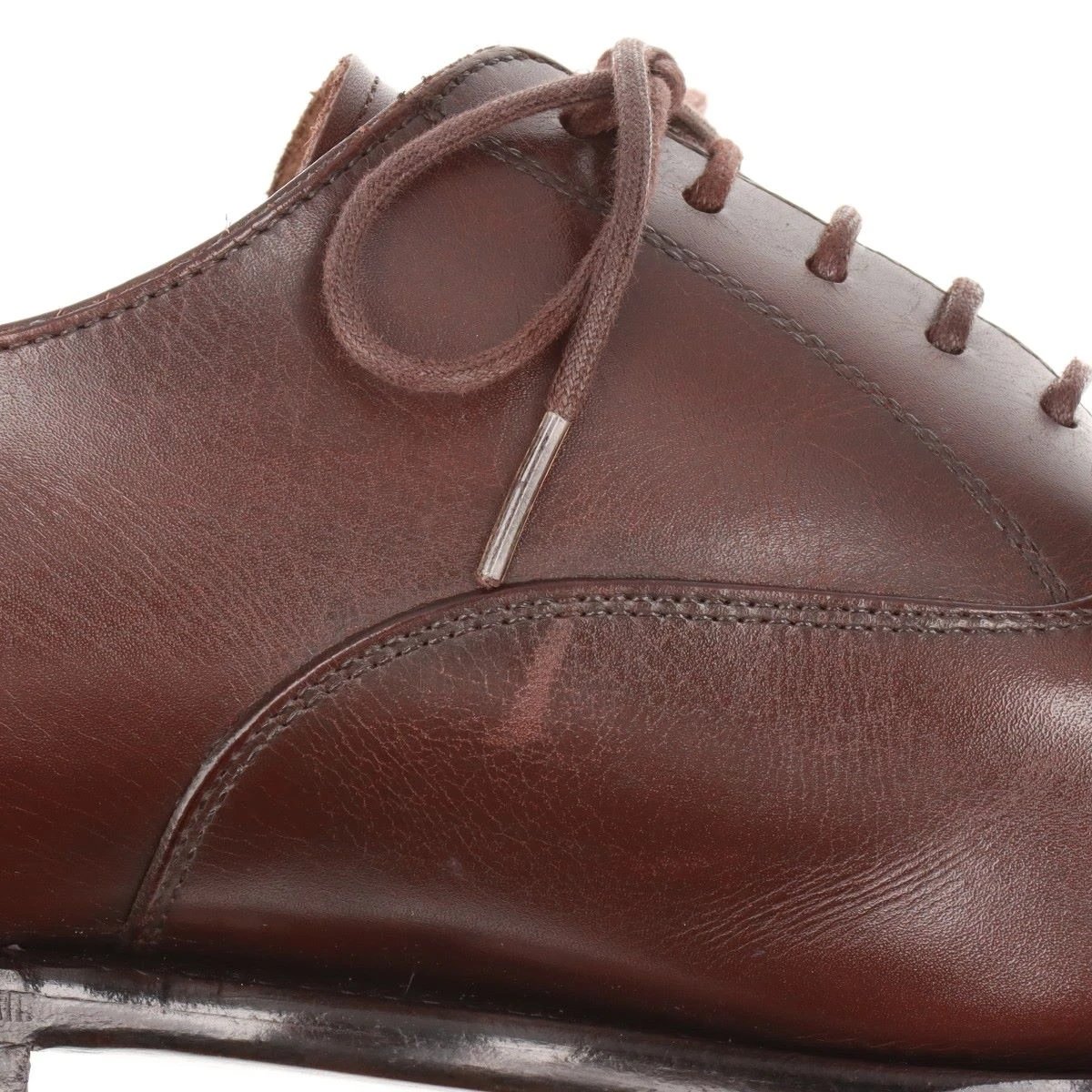 三陽山長 友之介 レザー レザーシューズ 6 メンズ ブラウン R303