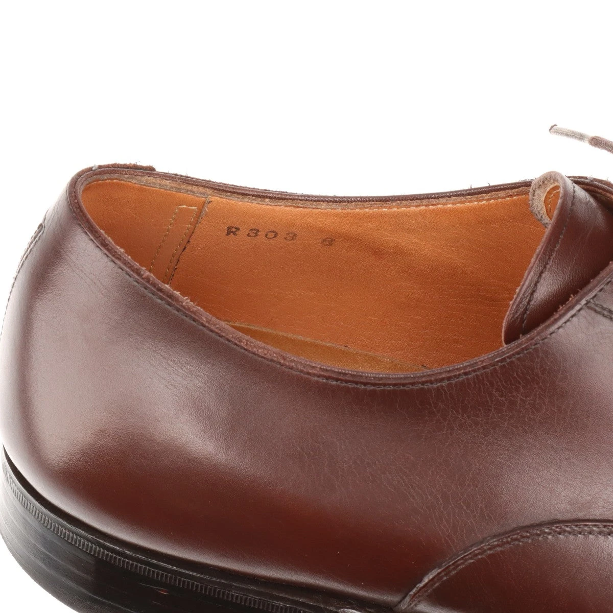 三陽山長 友之介 レザー レザーシューズ 6 メンズ ブラウン R303