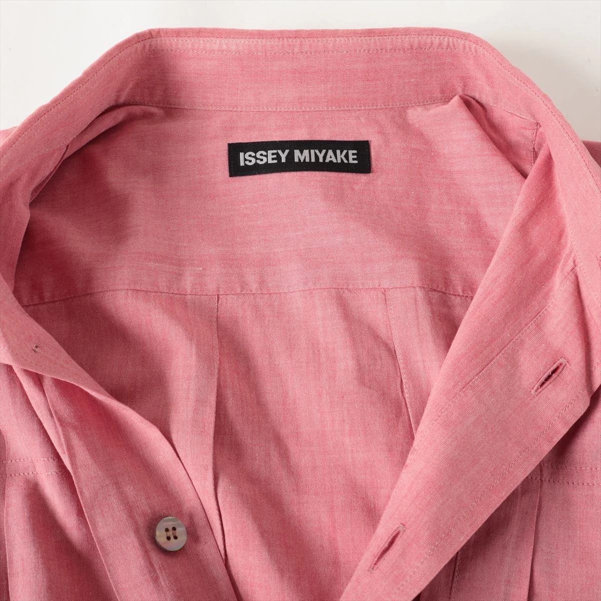 イッセイミヤケ コットン シャツ 1 メンズ ピンク ME93FJ055 A3125585