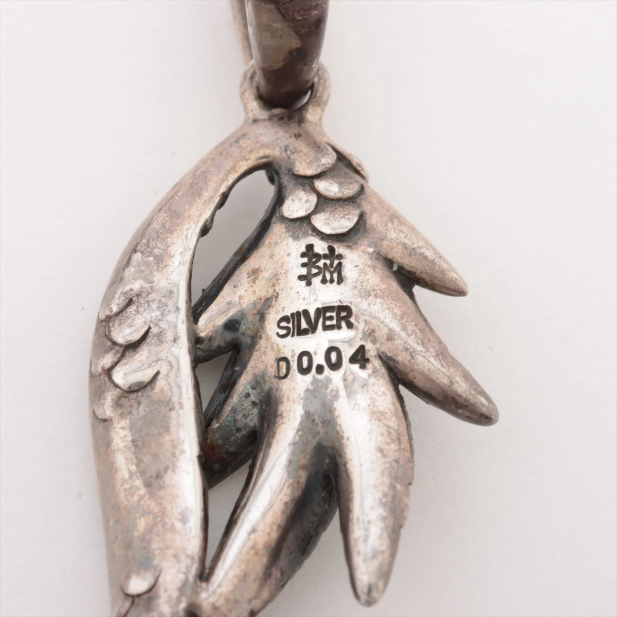 ブラッディマリー ペンダントトップ SILVER ブルーダイヤ D0.04