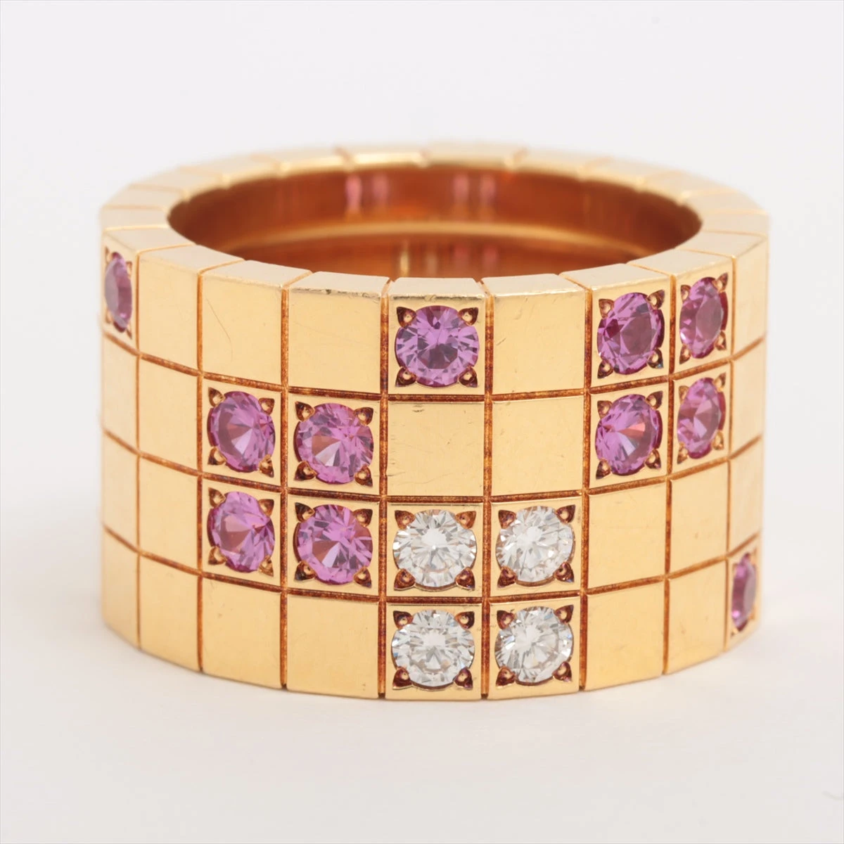 Cartier CARTIER カルティエ ピアス ピンクサファイア ダイヤ