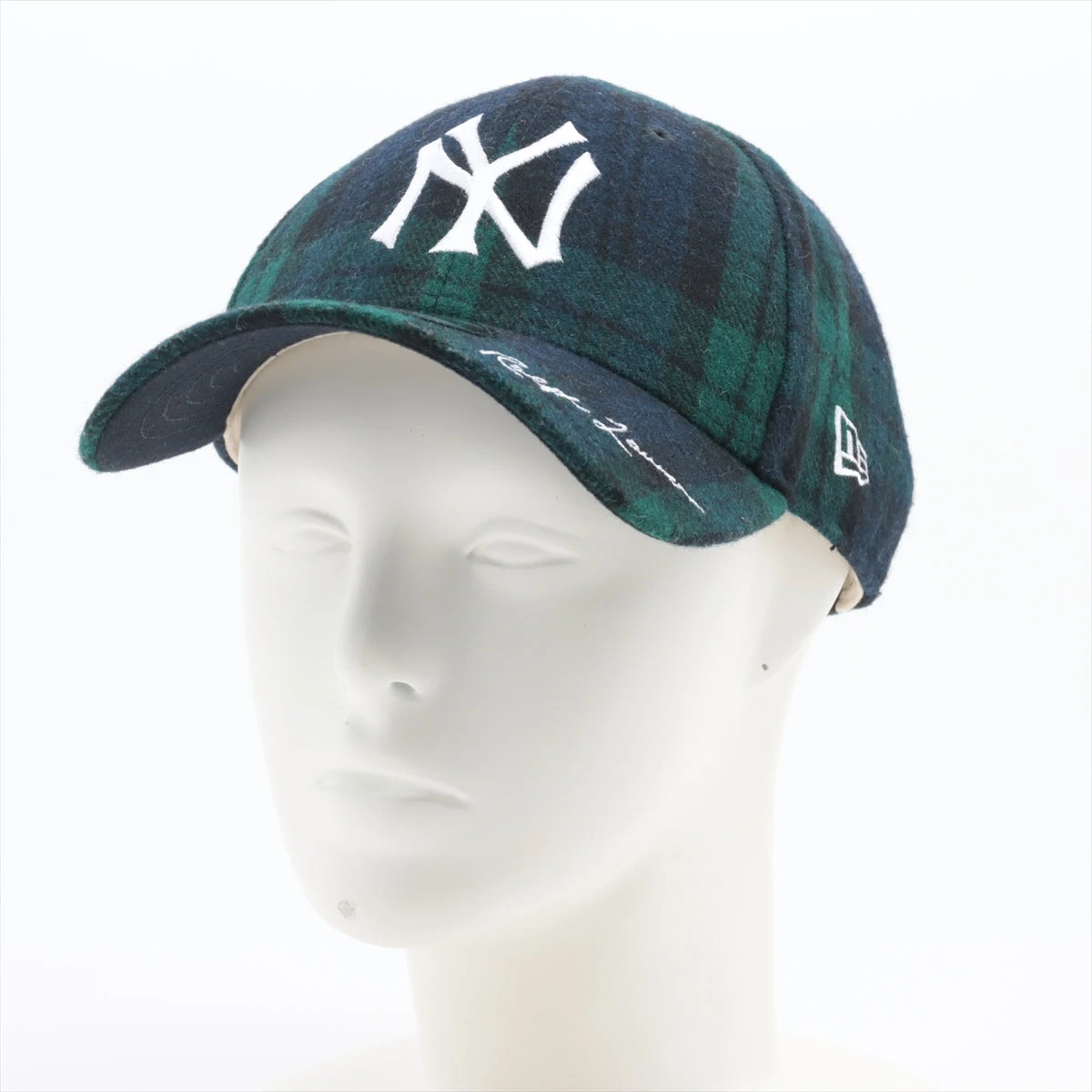 ニューエラ キャップ ウール×ポリエステル グリーン ラルフローレン