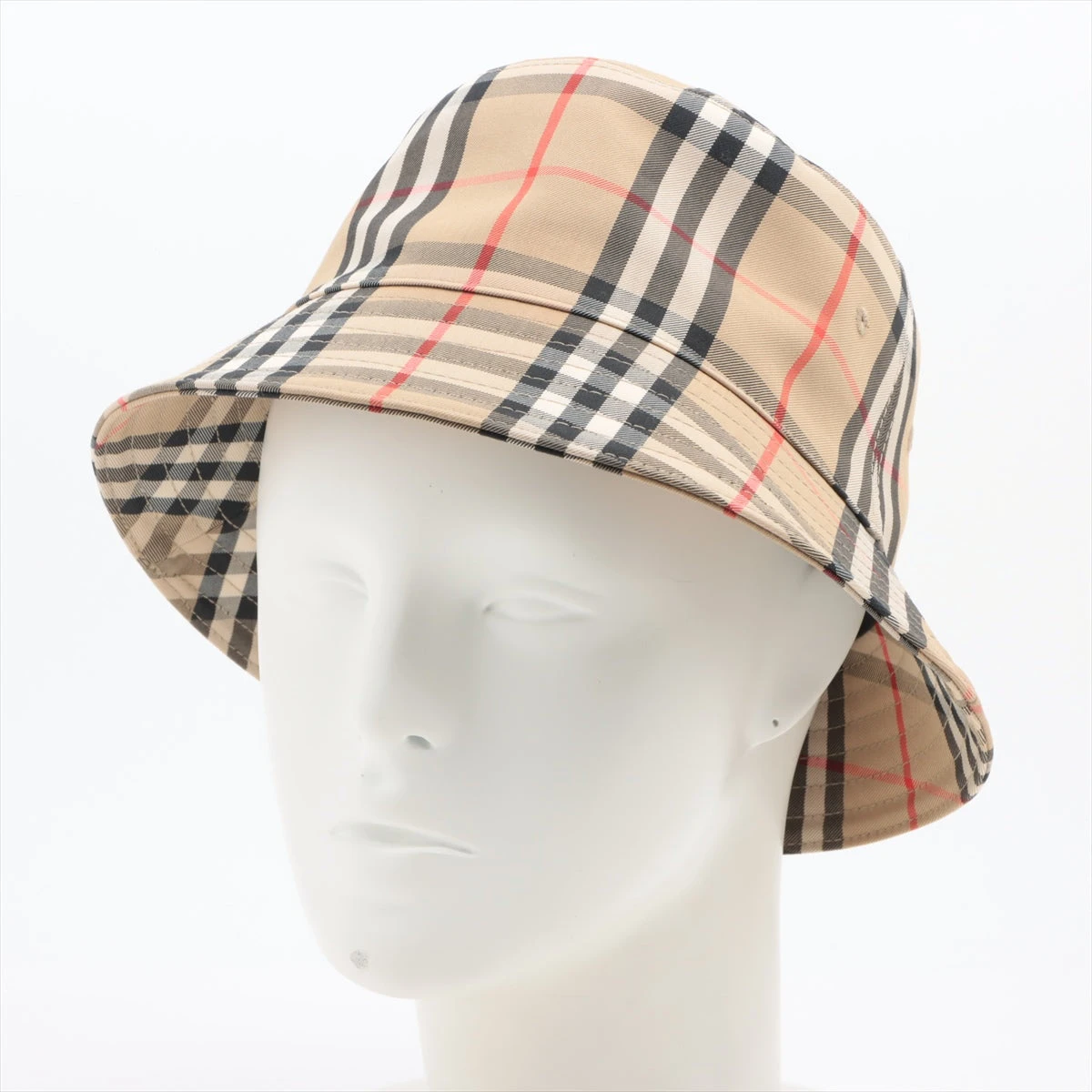BURBERRY - バーバリー バケットハット ベージュ チェック柄