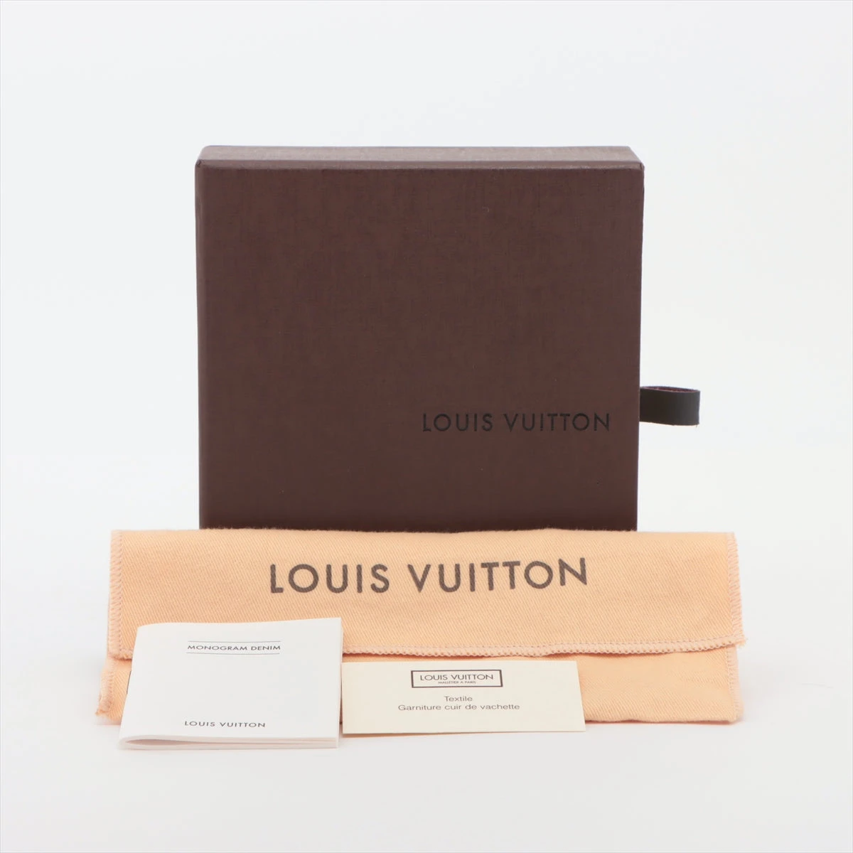 Louis Vuitton デニム 二つ折り財布 ルイヴィトン 二つ折り財布 モノグラム・デニム ミニ・ジッピー