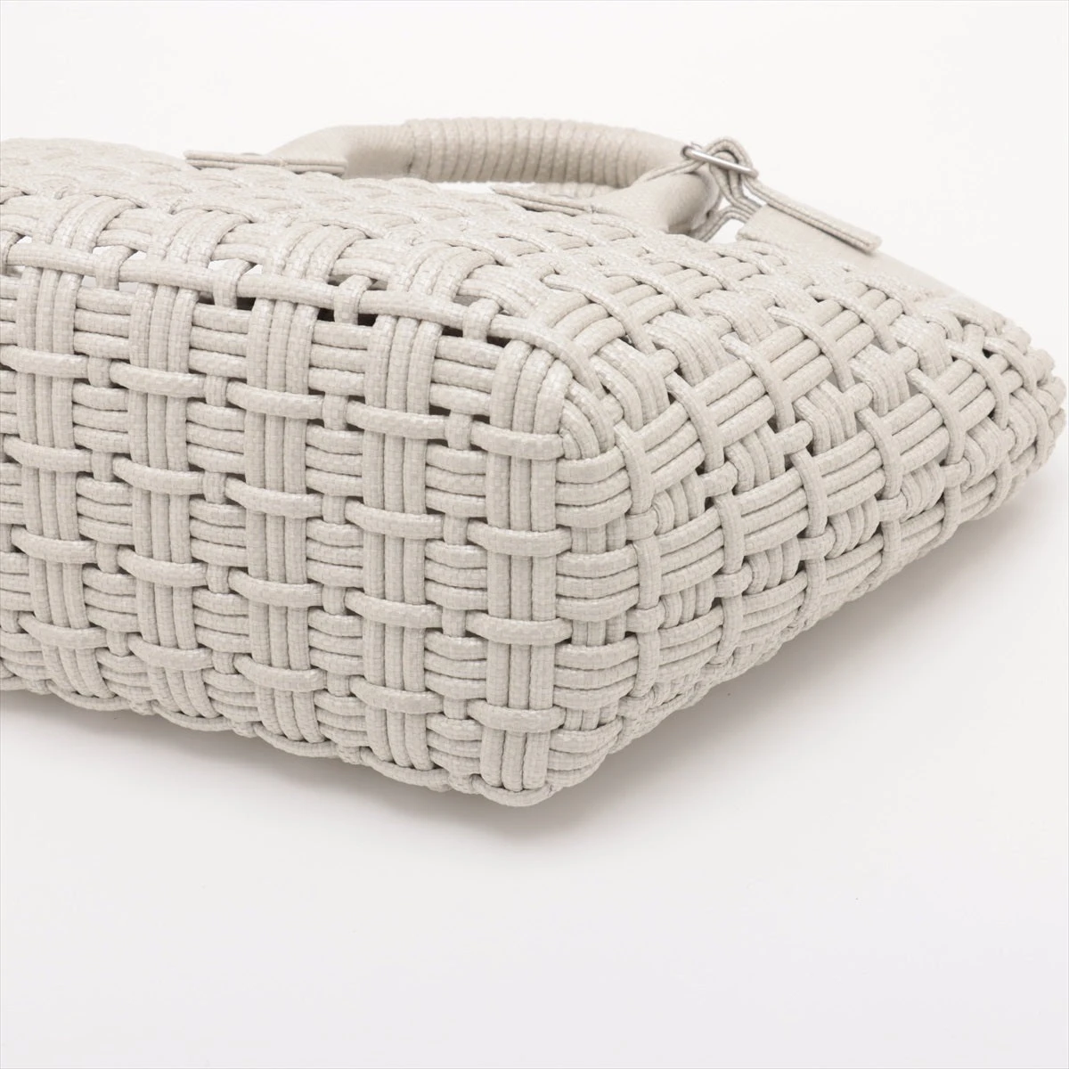 バレンシアガ ビストロバスケットバッグXS ストロー カゴバッグ