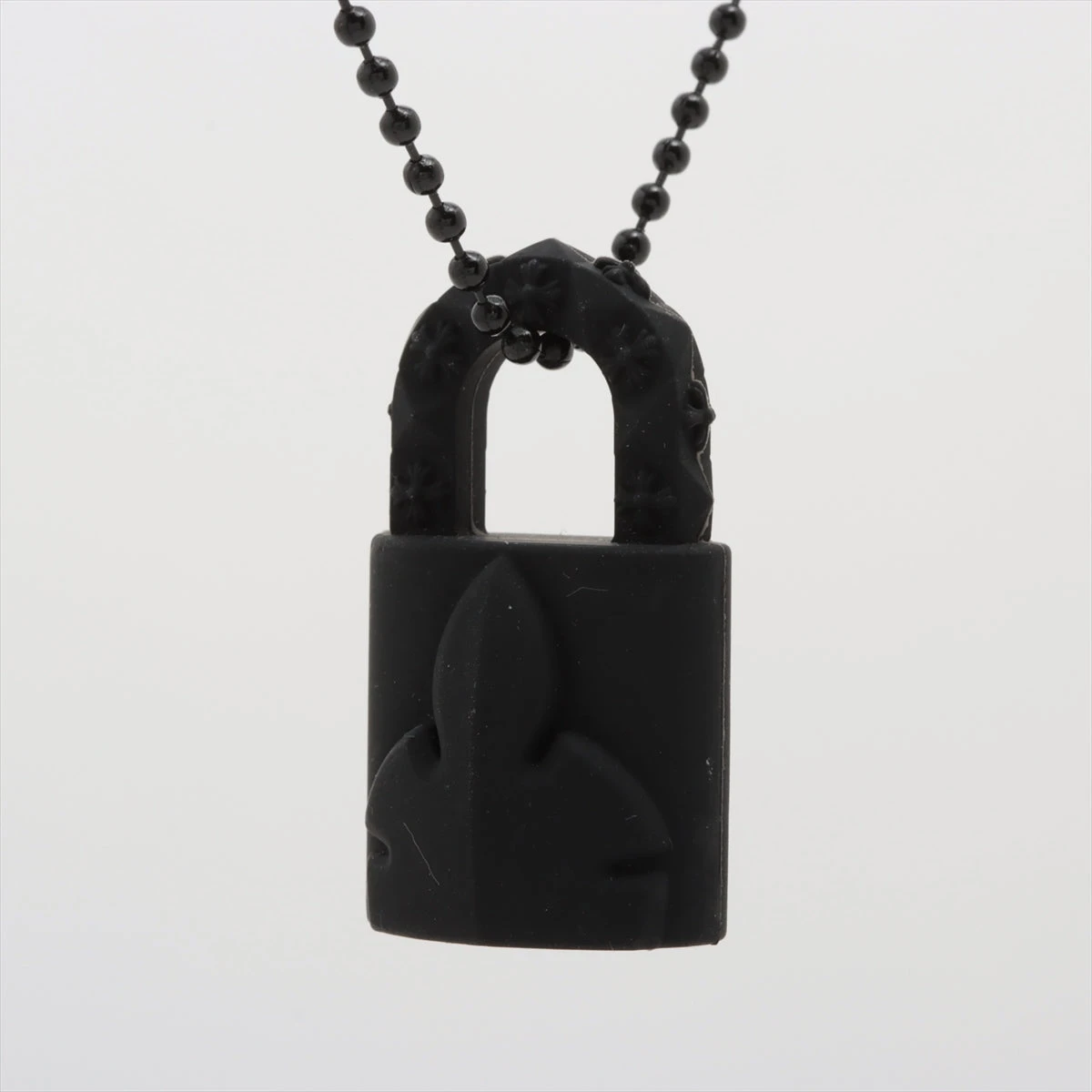CHROME HEARTS パドロックフレアニー ラバーネックレス 【公式通販】