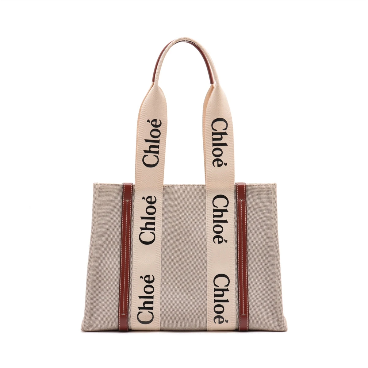 Chloé トートバッグ ベージュ キャンバス