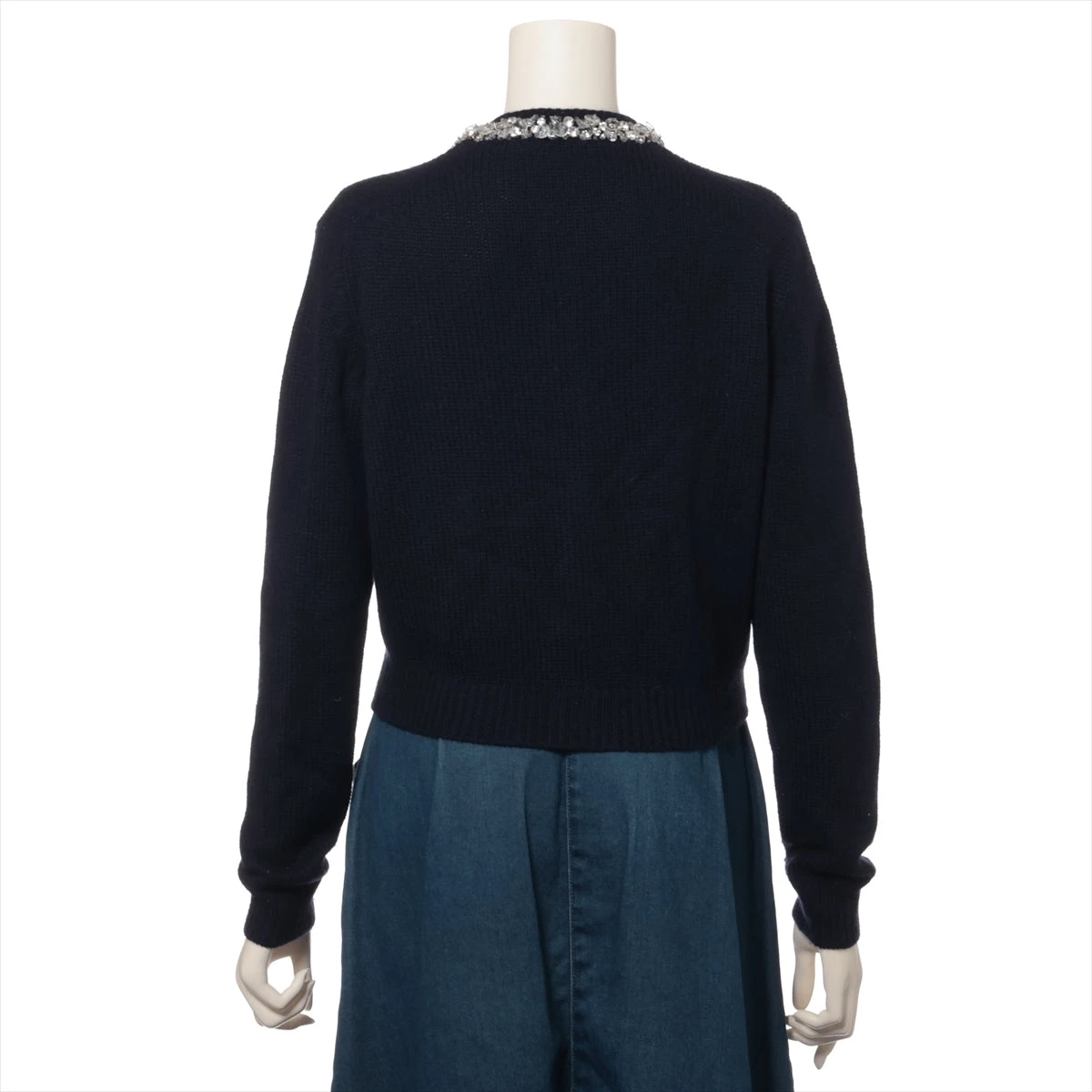 F693 M 40 ミュウミュウ 星 イタリア製 カーディガン レディース F693 M 40 ミュウミュウ 星 イタリア製 カーディガン レディース