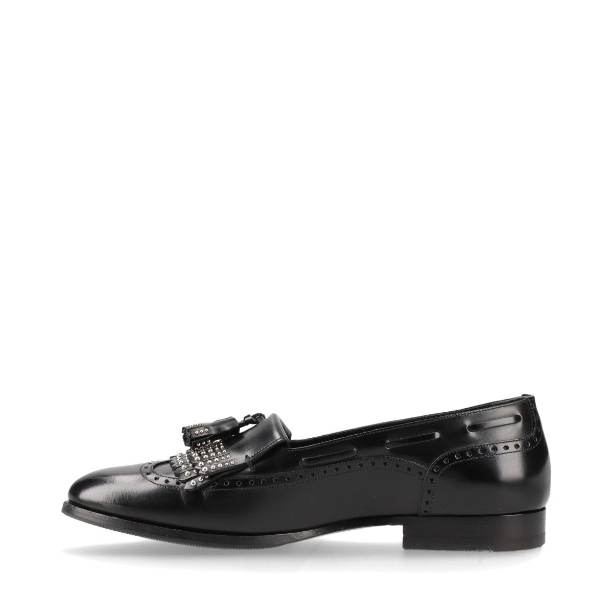 ザディグエヴォルテール 38 24 レザー ローファー スタッズ ブラック 黒 三越伊勢丹 | TOD'S/トッズ_Women通販 | レザー ローファー