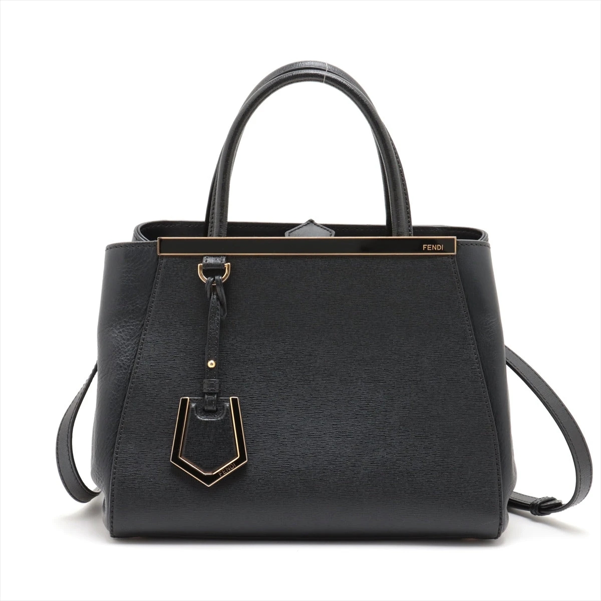 期間限定‼️最終値下げ❁FENDI プチトゥージュール　グレー 楽天市場】【超美品】 フェンディ トゥジュール プチ レザー