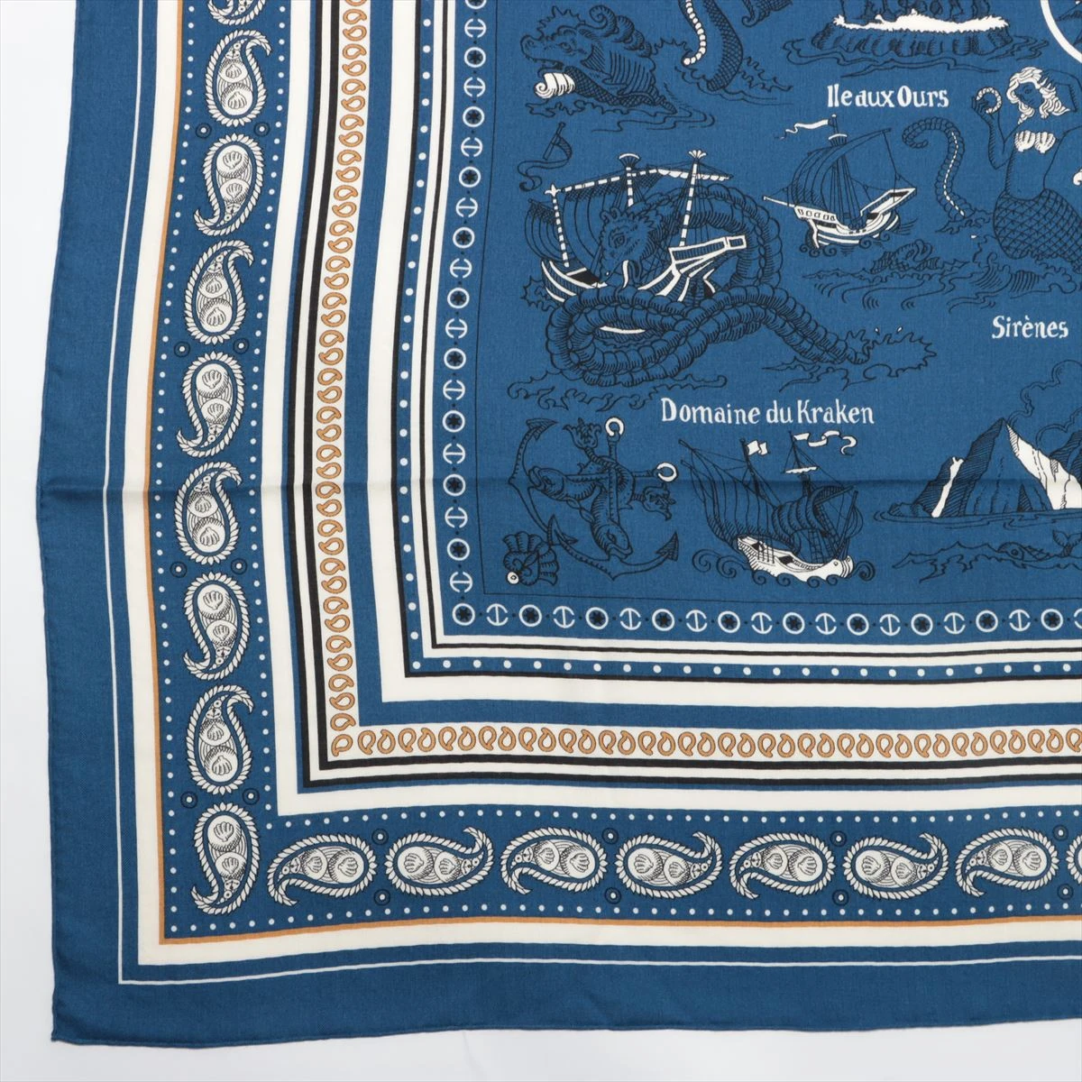 エルメス カレジェアン Tatouages Marins Bandana 船乗りのタトゥー