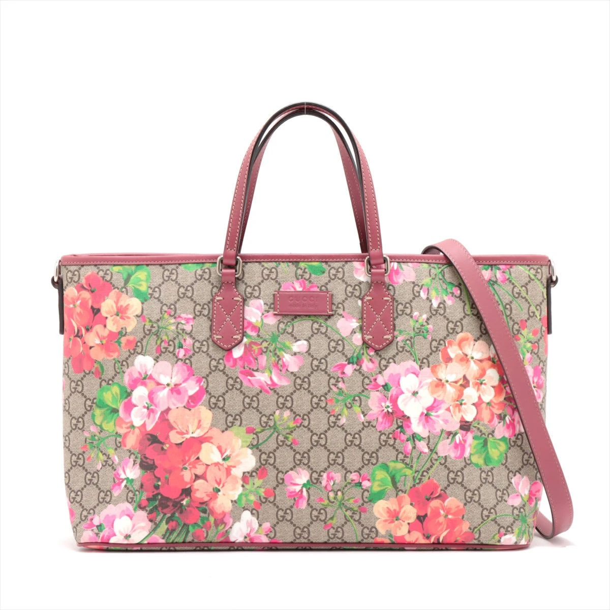 グッチ GGブルームス 2WAYトートバッグ ピンク 410748 AP088318 グッチ GGブルームス 2WAYトートバッグ ピンク 410748 AP088318