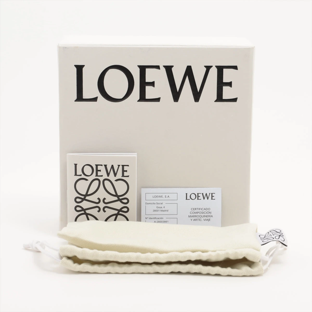 LOEWE ロエベ ショルダーストラップ アナグラム グレー 未使用】LOEWE ロエベ ショルダーストラップ アナグラム グレー - メルカリ