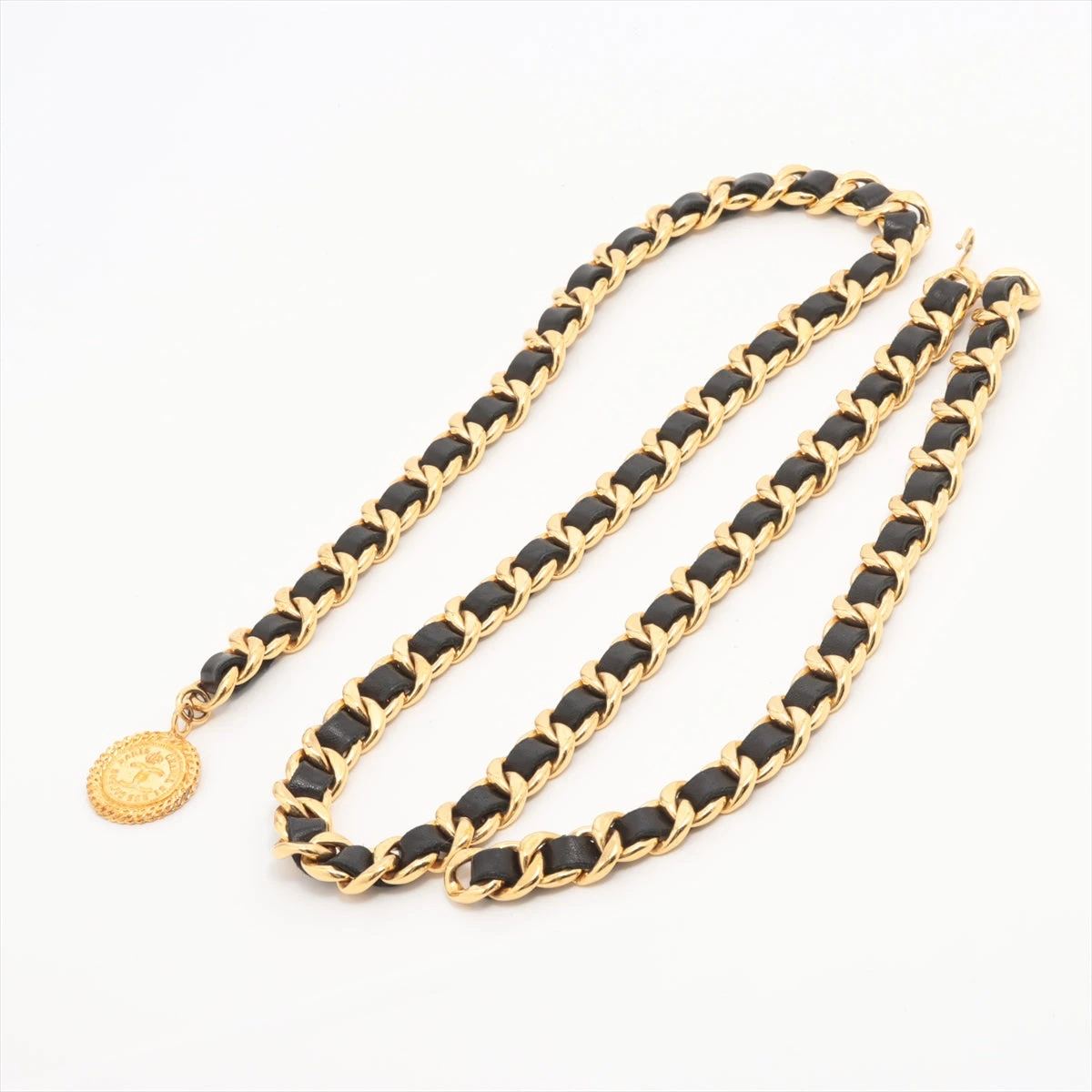 シャネル 31 RUE CAMBON チェーンベルト GP×革 ゴールド AP088419