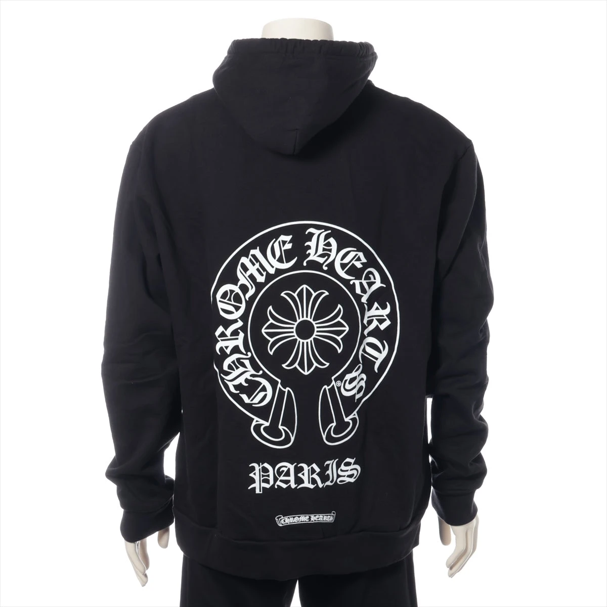希少★入手困難♪【CHROMEHEARTS】ホースシューフーディパリ限定 ☆入手困難☆希少 マルチカラーホースシューロゴ ジップフーディ