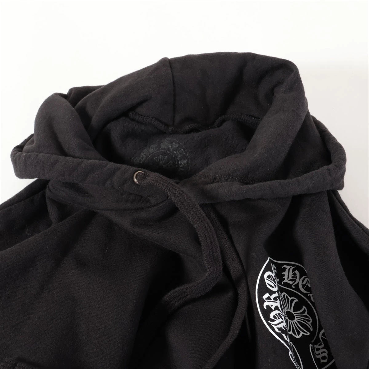 希少★入手困難♪【CHROMEHEARTS】ホースシューフーディパリ限定 ☆入手困難☆希少 マルチカラーホースシューロゴ ジップフーディ