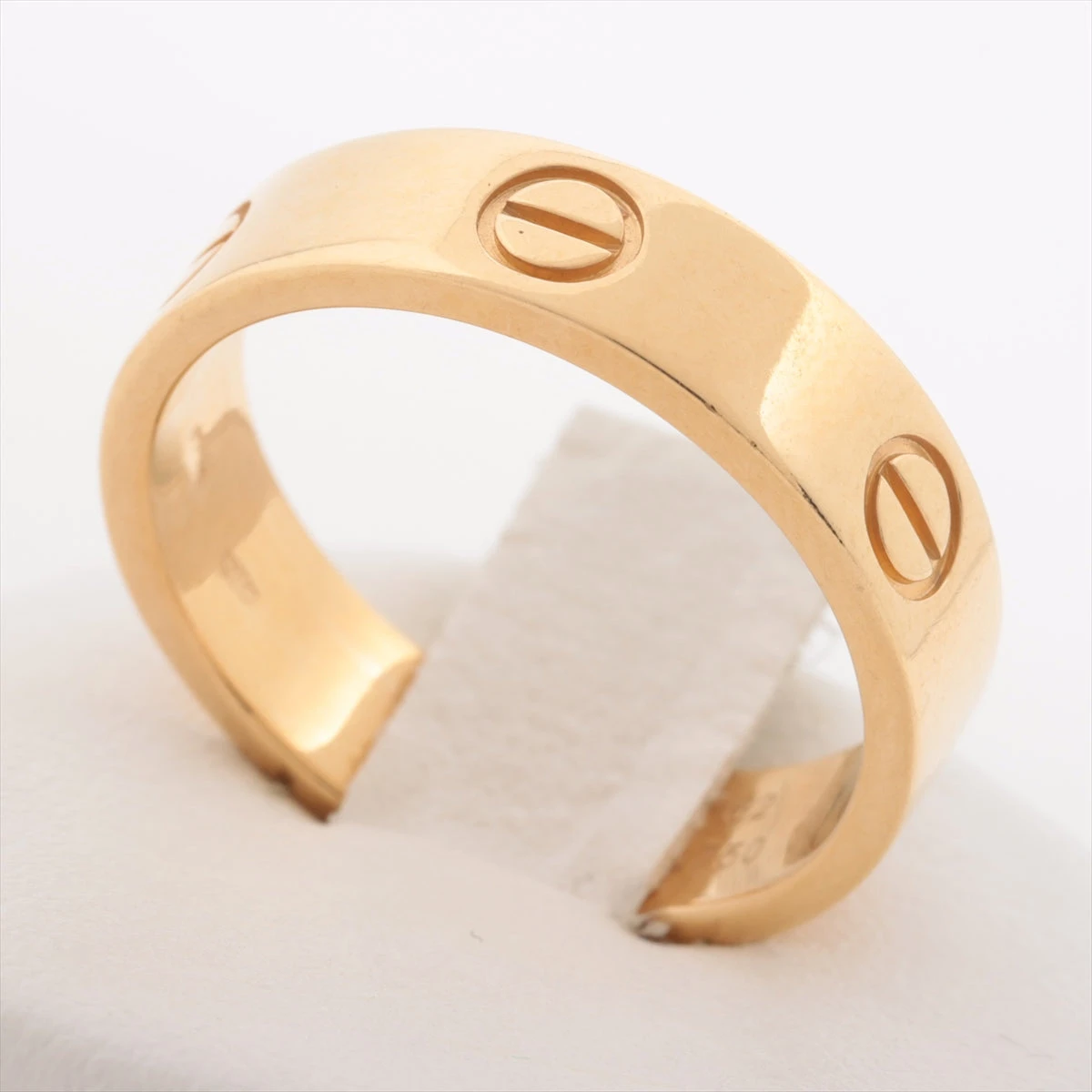 カルティエ ミニラブ リング 750WG 63号 4.2ｇ カルティエ ミニラブ リング 750(WG) 4.0g 54 一部打痕 B4049654