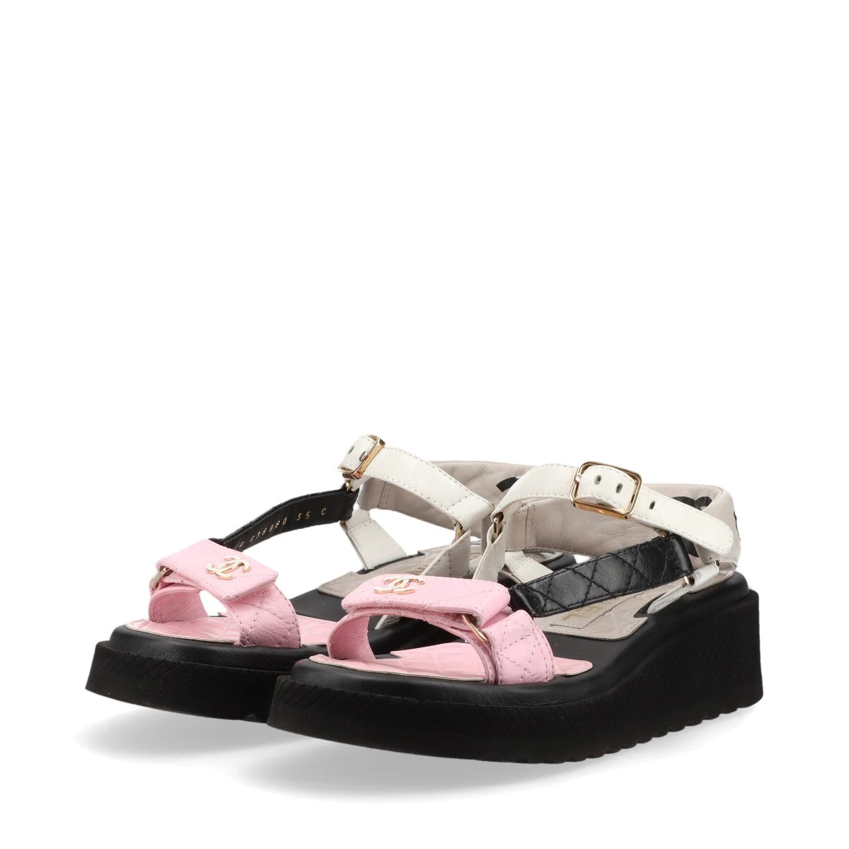 CHANEL サンダル　シャネル　35C CHANEL - レア品✨CHANEL シャネル サンダル ココマーク