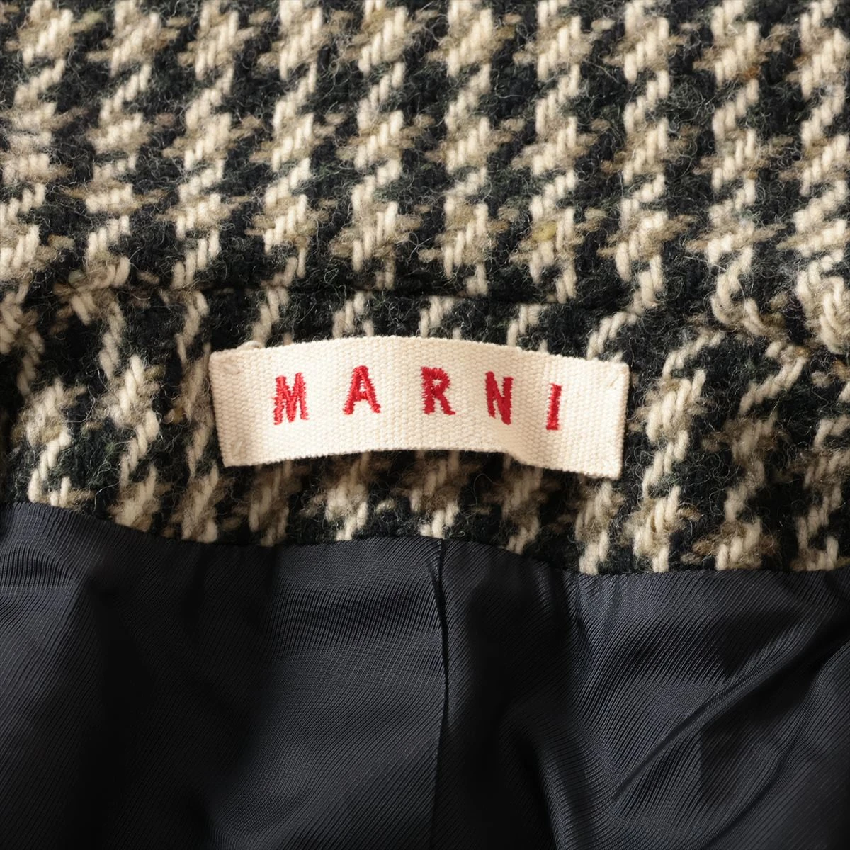 マルニ　MARNI ウールコート　40  ヴィンテージ MARNI - MARNI ウール ステンカラー コートの通販 by CYCLE