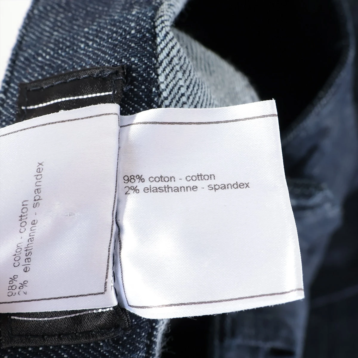 シャネル ココボタン 05C コットン デニムパンツ 36 レディース