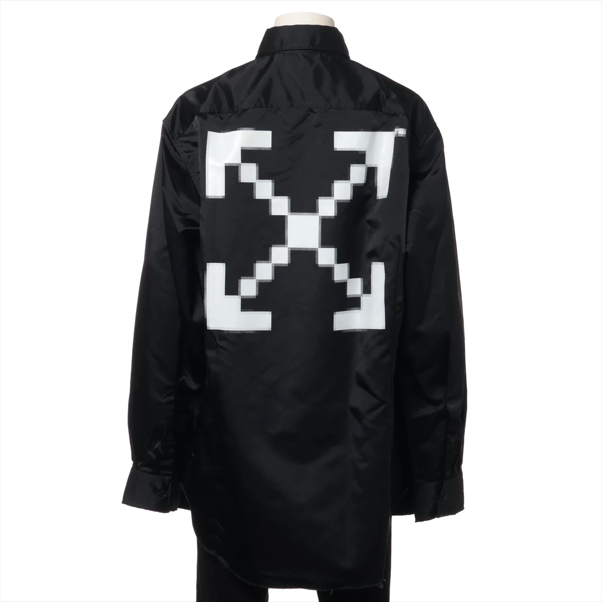 POP VIRUS ブラックナイロンジャケット XL Niepce Inc Japanese Streetwear Techwear Zip Up Windbreaker