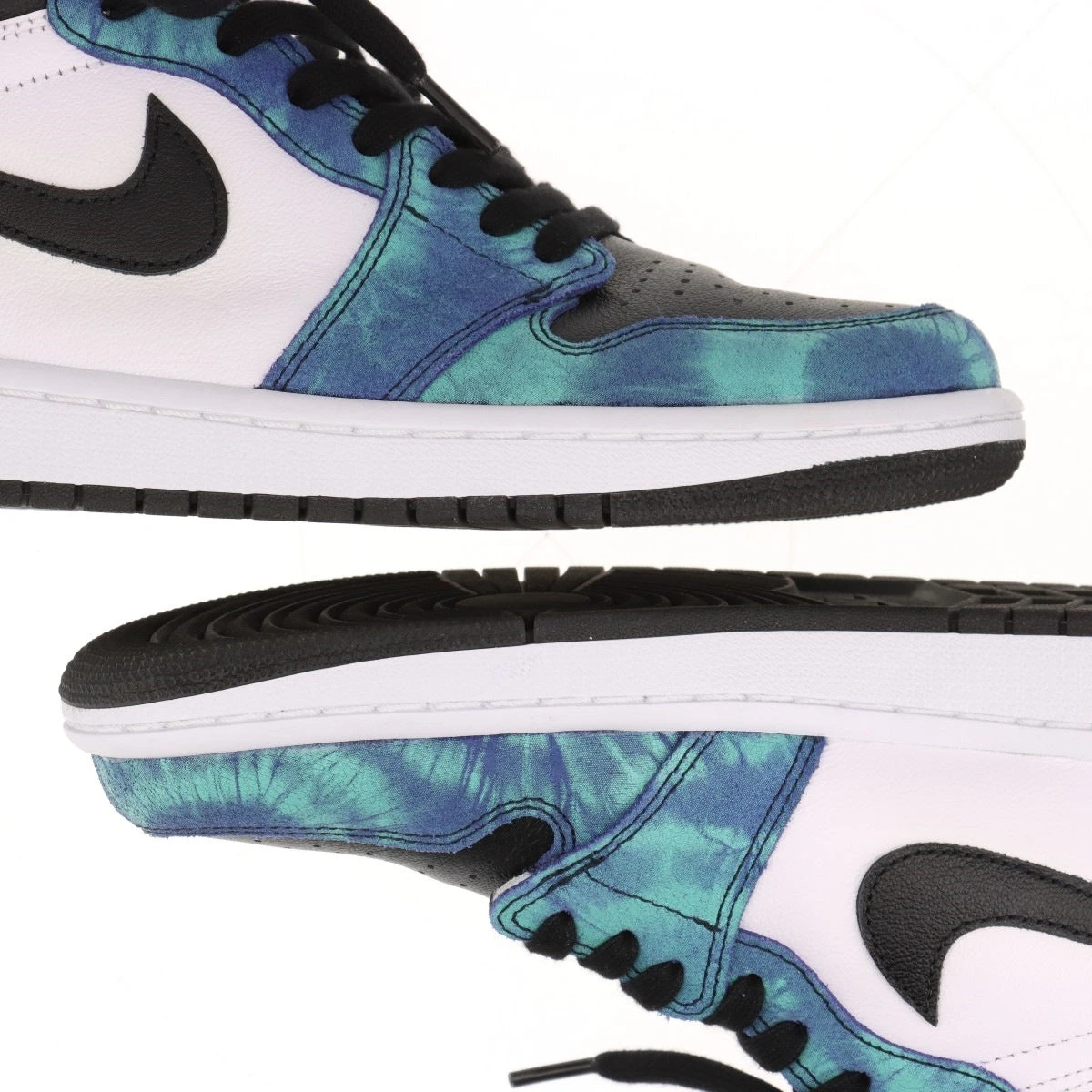 ナイキ AIR JORDAN 1 レザー ハイカットスニーカー 27cm