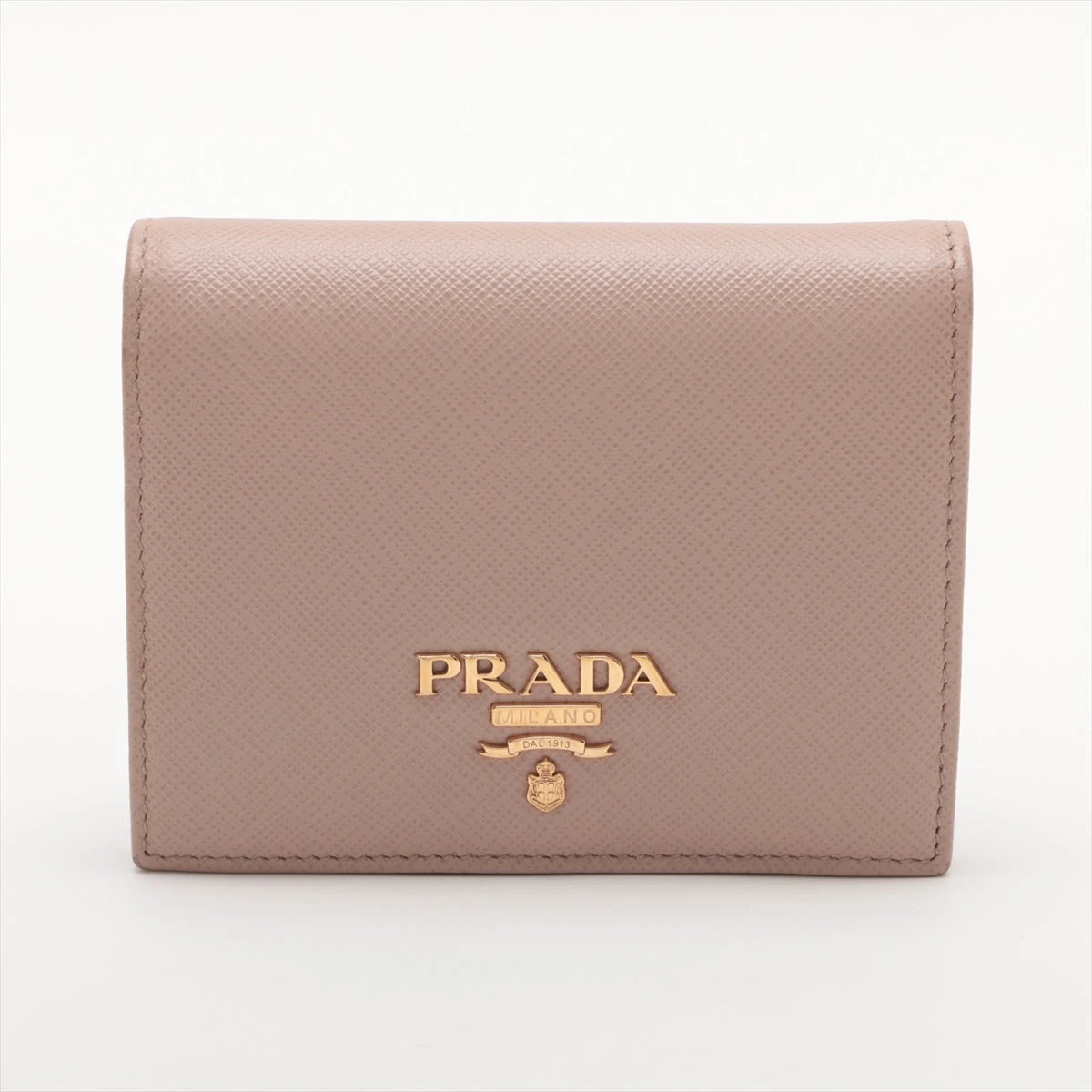 プラダ サフィアーノ 1MV204 レザー 財布 ベージュ A3122434｜中古  