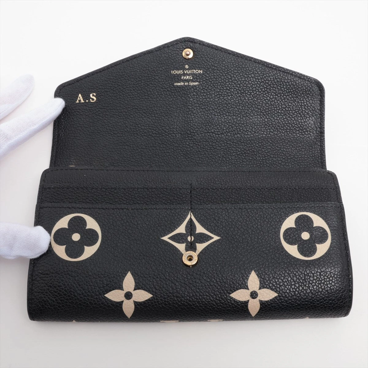 ヴィトン バイカラーモノグラムアンプラント ポルトフォイユサラ