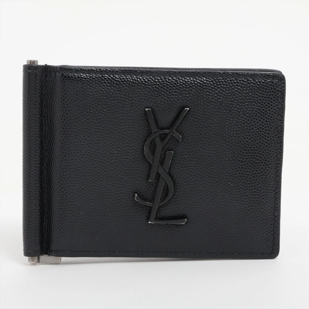 サンローランパリ YSLライン ART485630 レザー マネークリップ