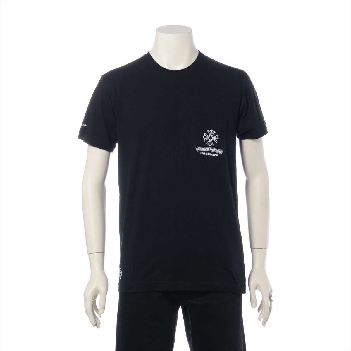 希少♪CH◆ LA限定 CHプラスクロス ロゴ ブラックＴシャツ クロムハーツ Tシャツ CHプラス クロス ブラック - メルカリ