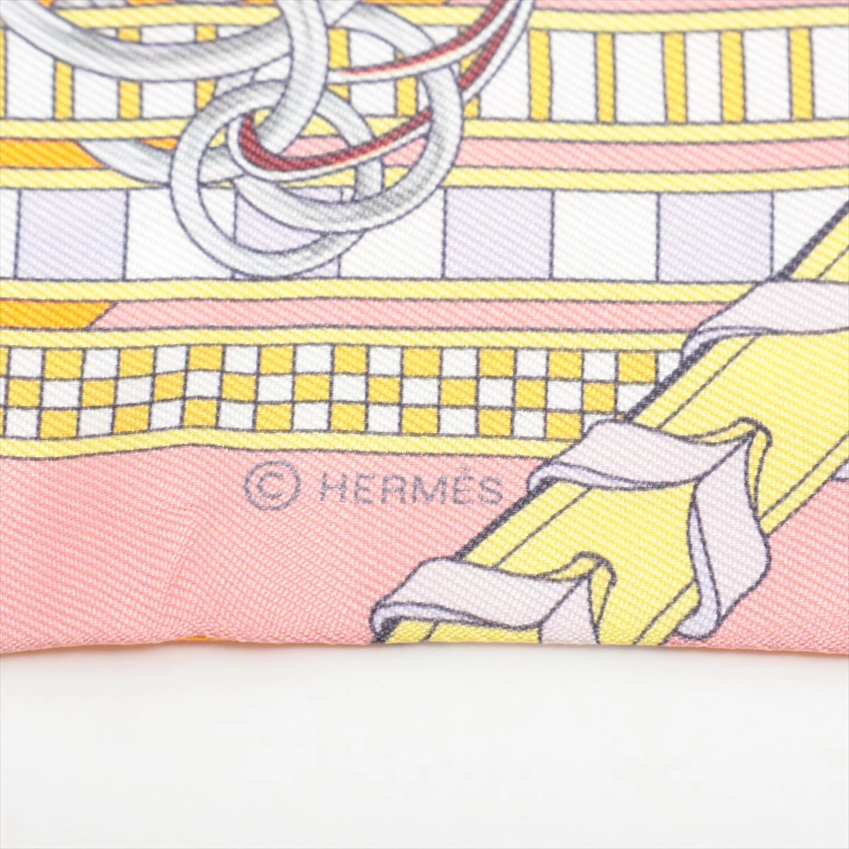 HERMES エルメス ツイリー BRIDES ET GRIS GRIS 未使用