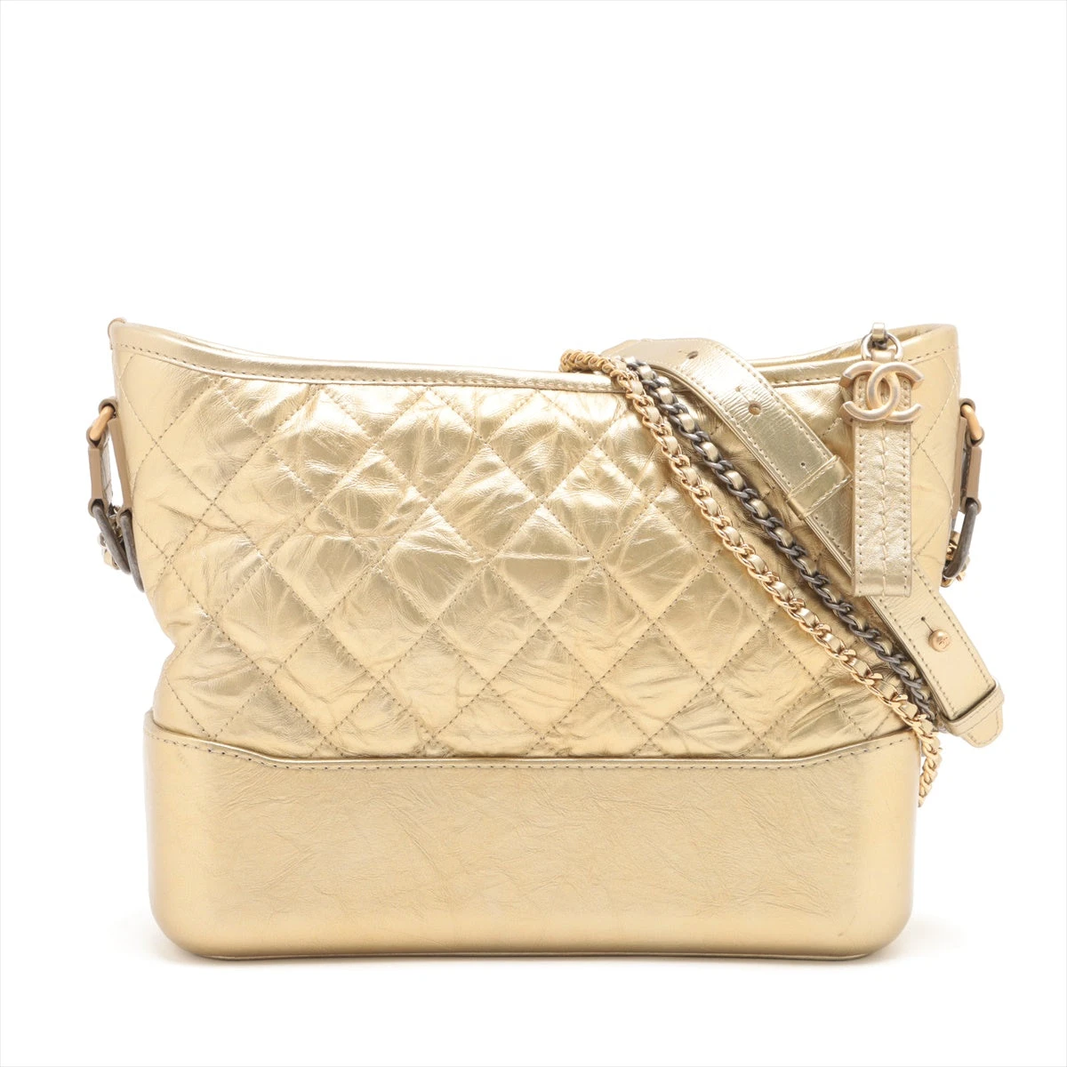 最終値下げ　Chanelガブリエル シャネルヴィンテージカーフ ショルダーバッグ CHANEL ガブリエル 2017年頃 ショルダーバッグ ブラック