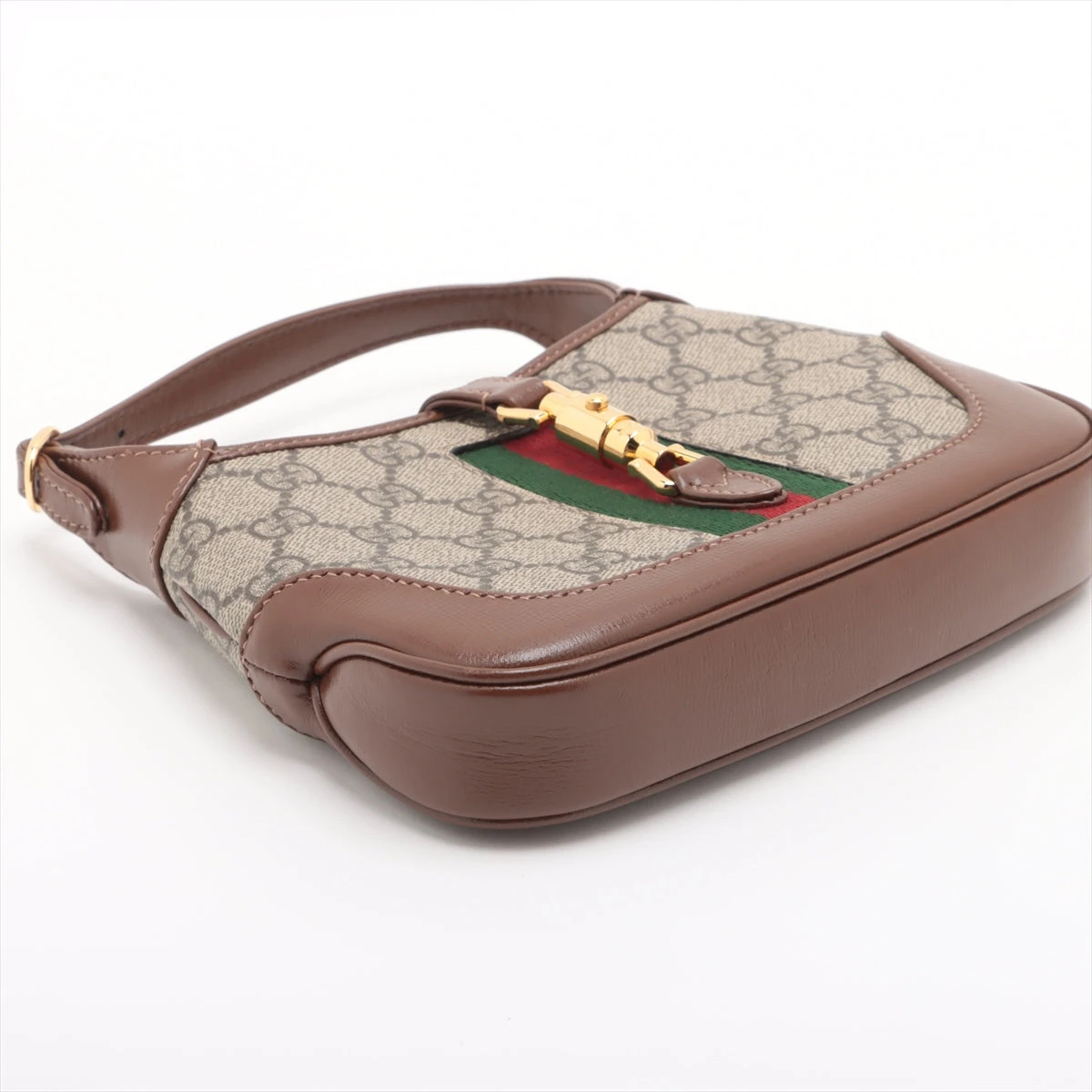 グッチ ジャッキー1961 GGスプリーム ショルダーバッグ ベージュ