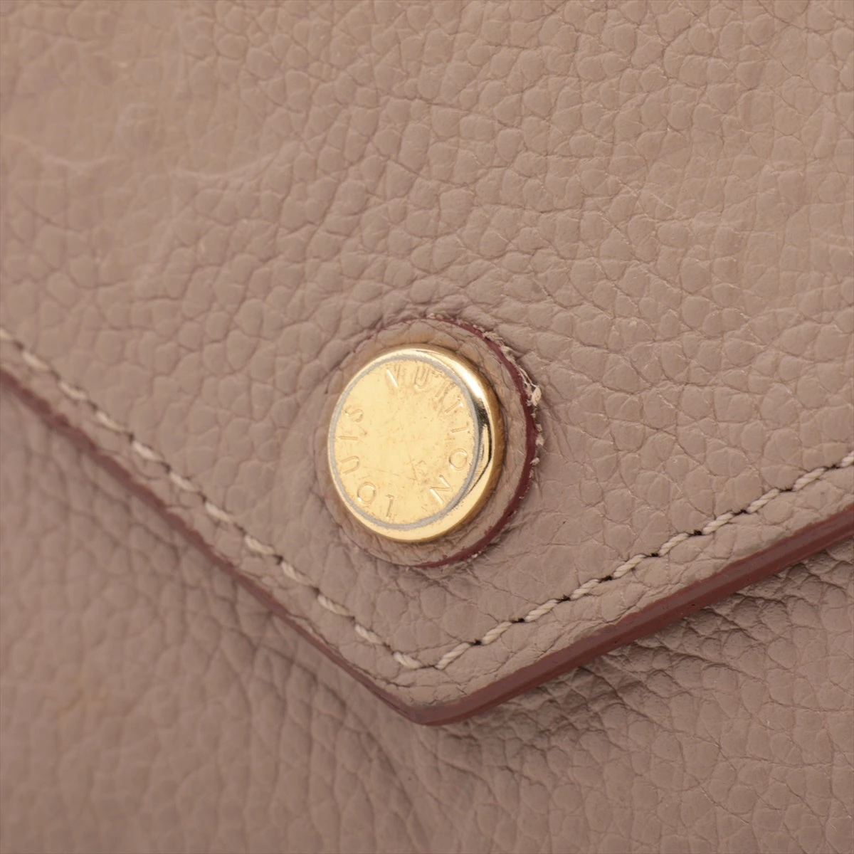 banira 財布 アンプラント ヴィクトリーヌ ベージュ コンパクト バイカラーモノグラム・アンプラント ポルトフォイユ