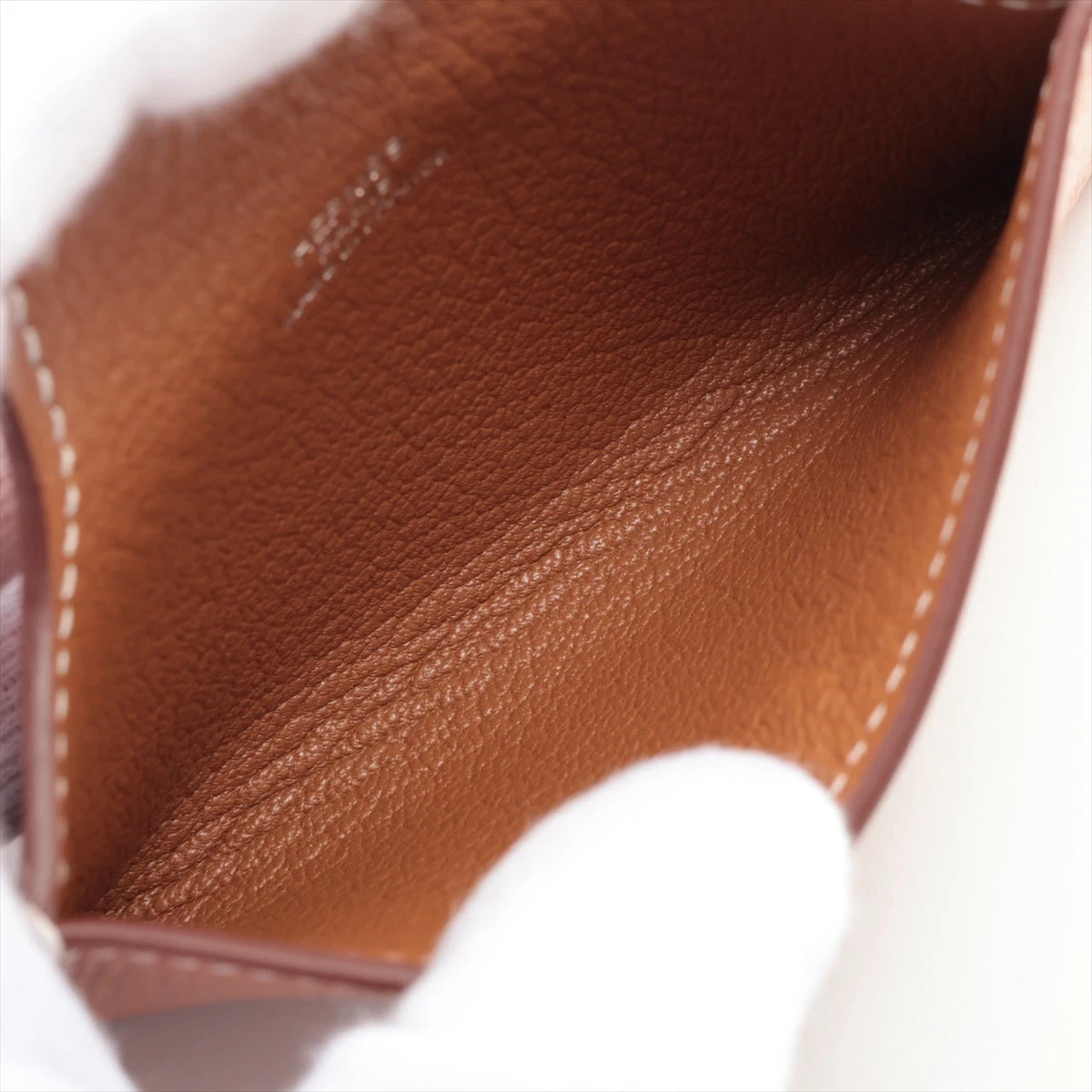 エルメス イリアード エバーカラー カードケース ゴールド シルバー