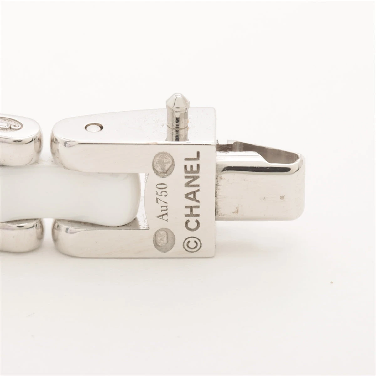 シャネル ウルトラ ダイヤ ブレスレット 750(WG)×セラミック 29.7g 17