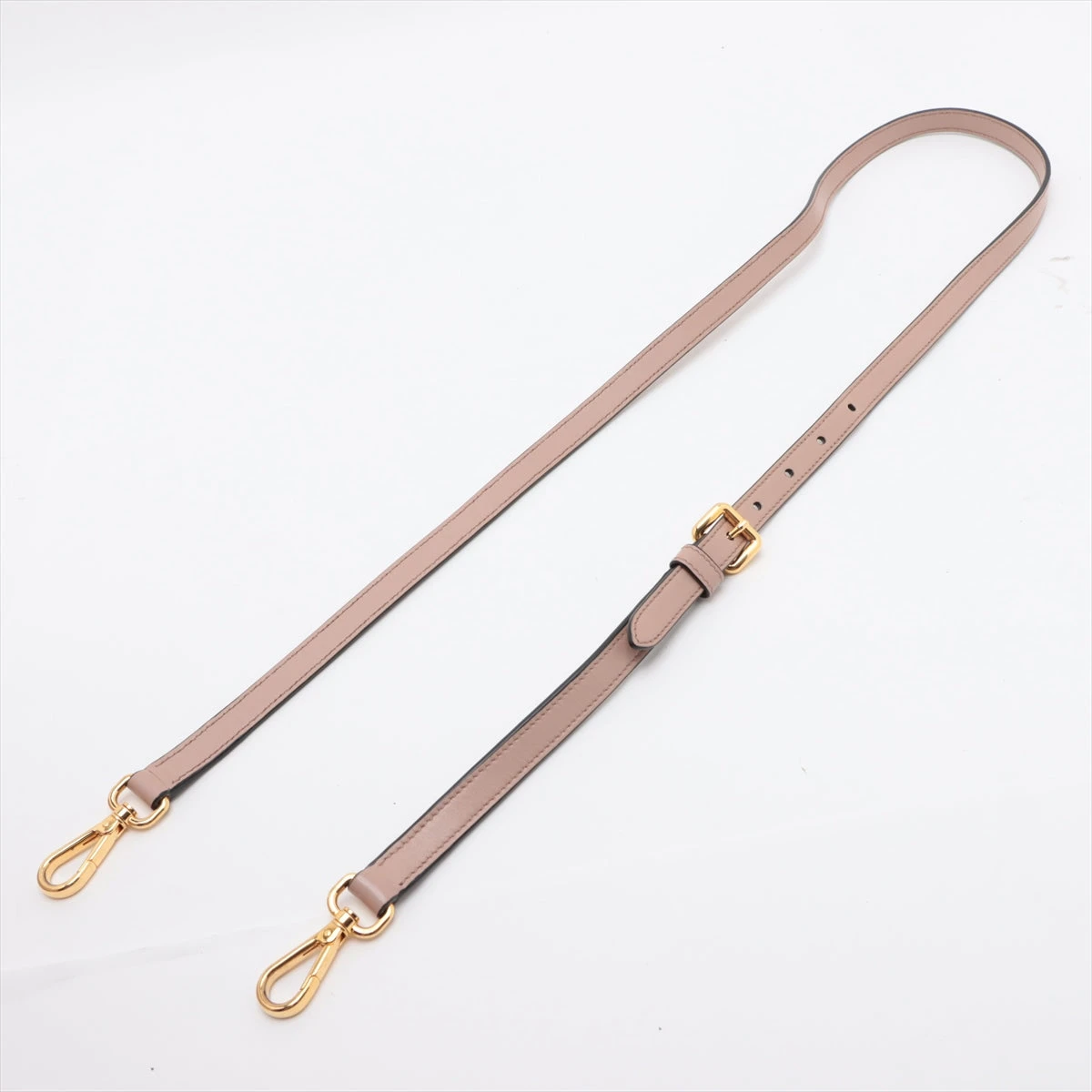 プラダ サフィアーノ ショルダーバッグ ピンク 1BH104 A3128510｜中古