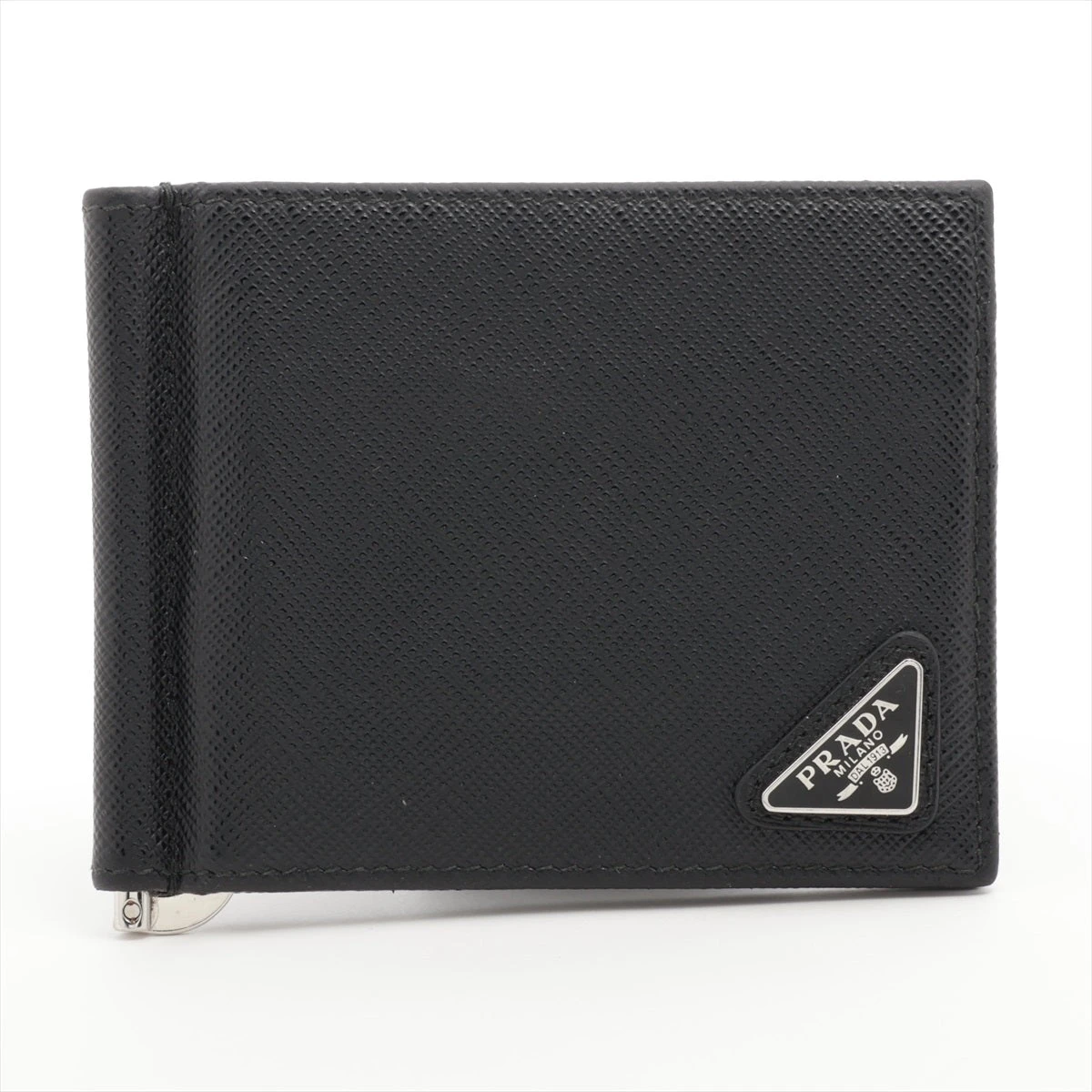 美品✨プラダ マネークリップ 札入れ サフィアーノレザー ロゴ金具 PRADA（マネークリップ）のフリマアイテム一覧
