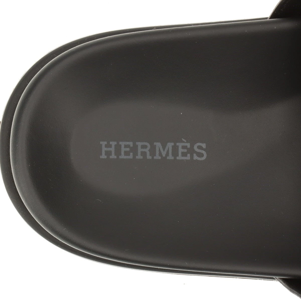 あい様の 新品未使用 エルメス 現行 サンダル ジャクソン ケリー金具 メンズ エルメス ジャクソン レザー サンダル 41 メンズ ブラック ケリー金具