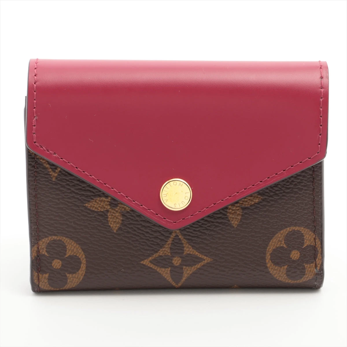 ルイヴィトン モノグラム ローズバレリーヌ ポルトフォイユゾエ M62932