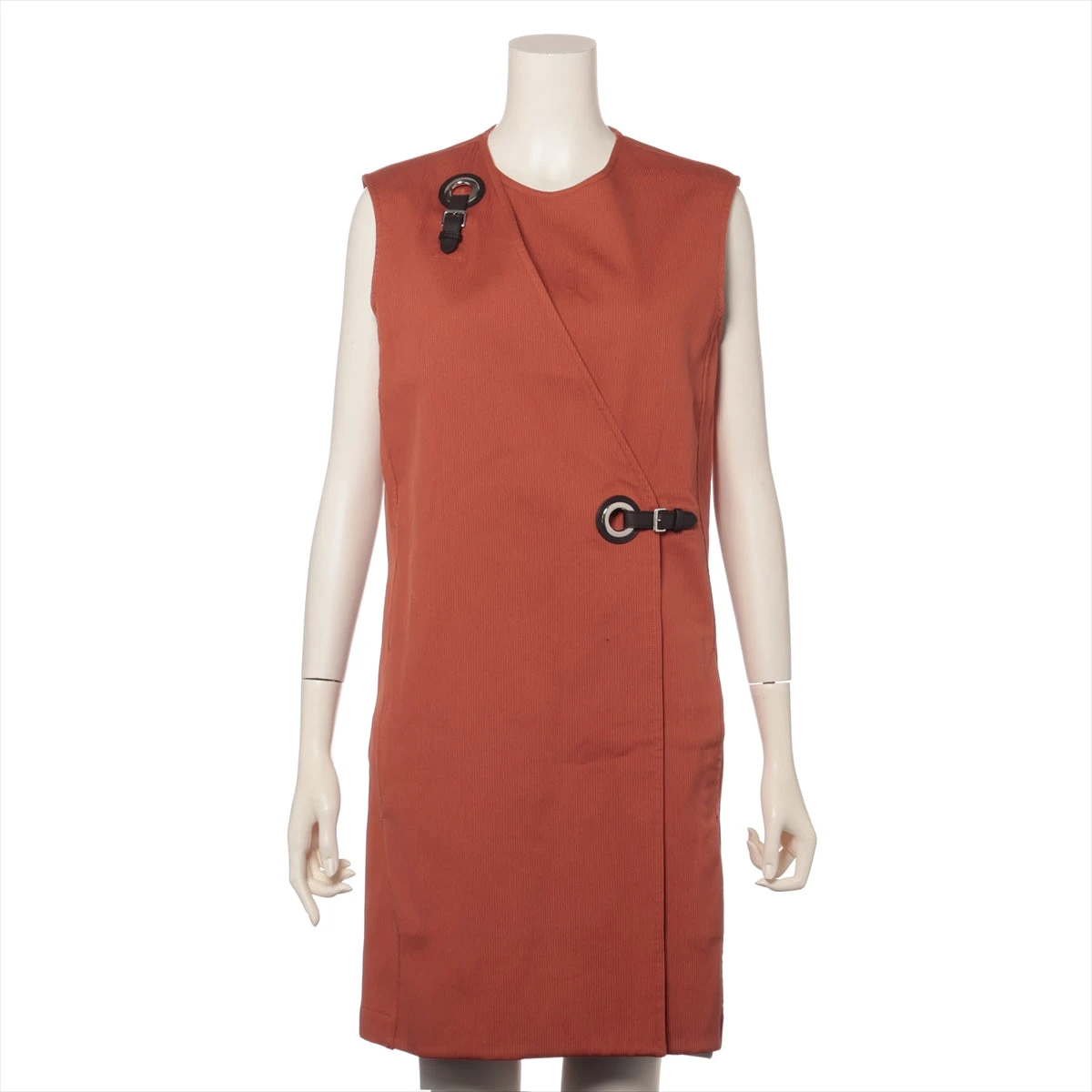 【新品タグ付き】HERMES ワインレッド オレンジニット reine-web_21-030967