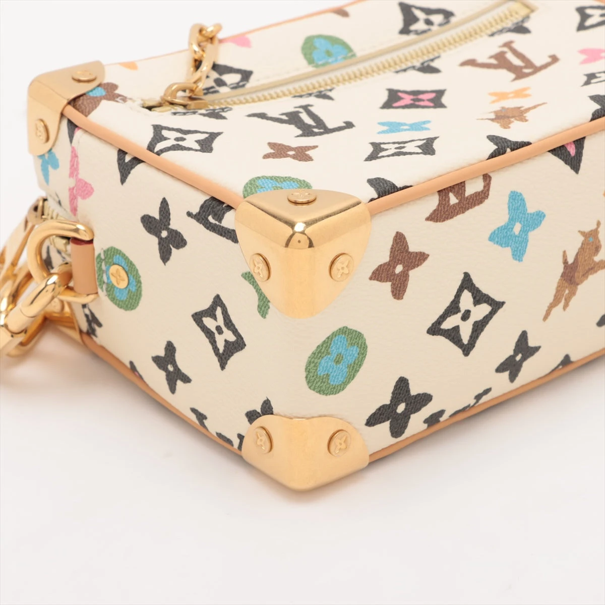 ヴィトン モノグラムクラギー ミニ ソフトトランク M25132 RFID反応