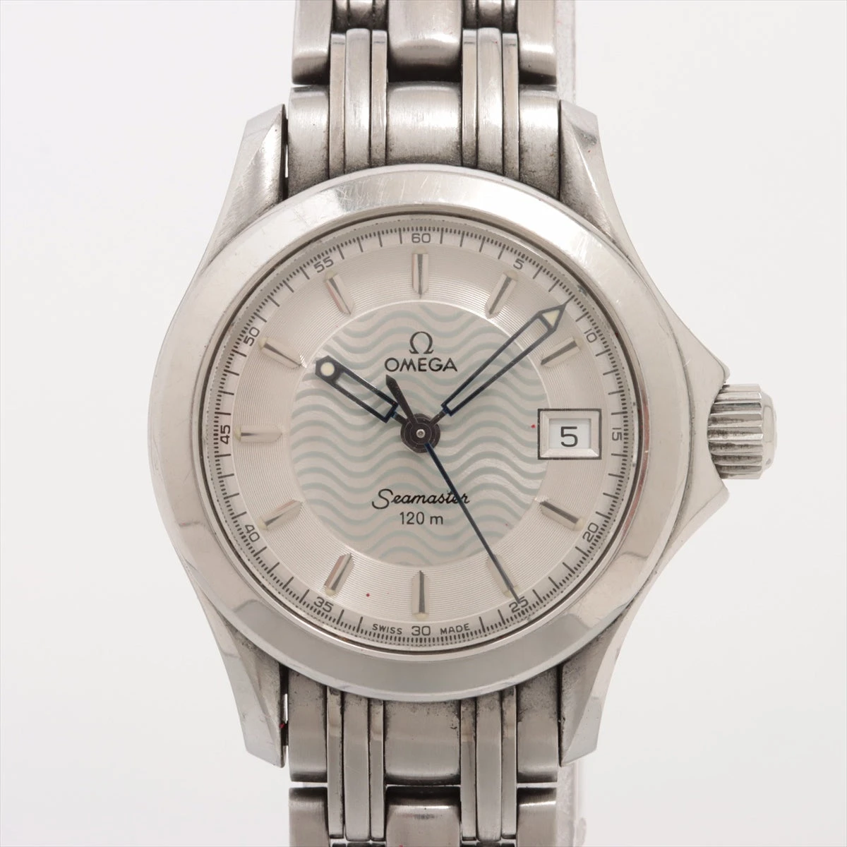 オメガ シーマスター 120m 2581.31 SS QZ シルバー文字盤 A3141831