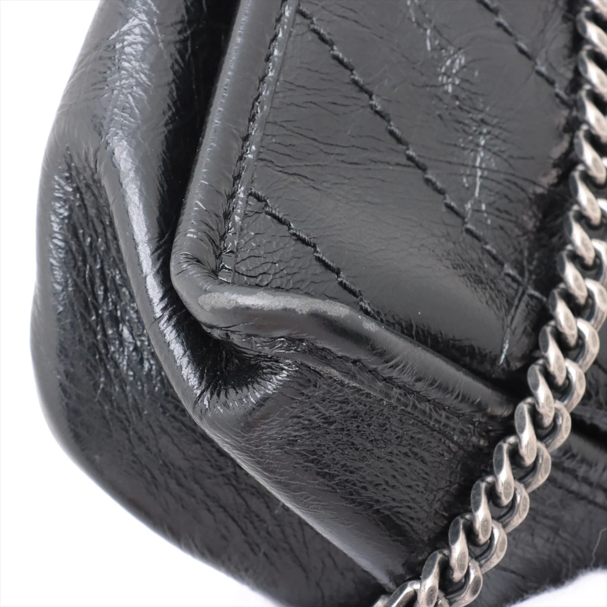 サンローランパリ ニキ ベイビー レザー チェーンショルダー