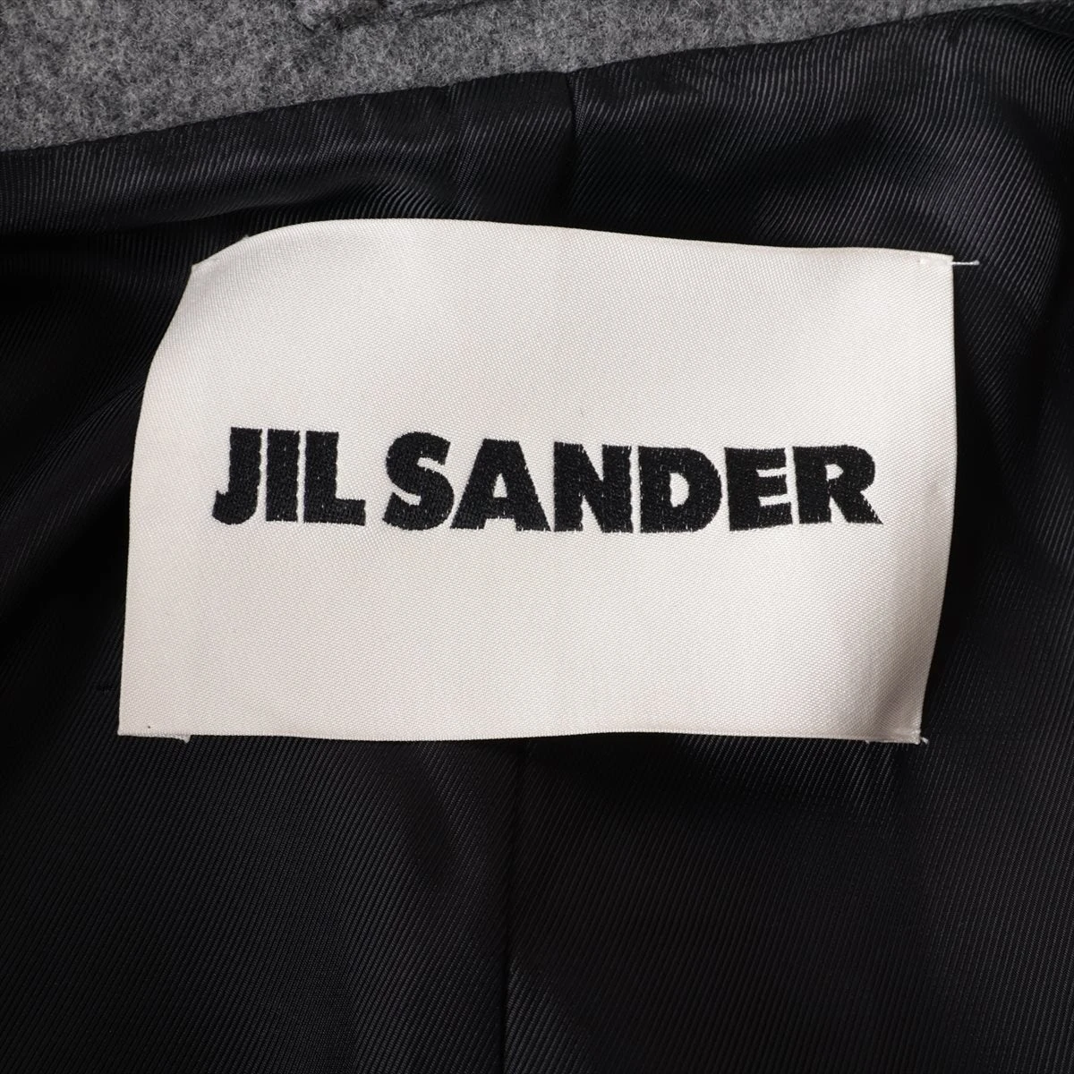 JIL SANDER グレー系ロングコート サイズ46 JIL SANDER グレー系ロングコート サイズ46（中古・古着通販