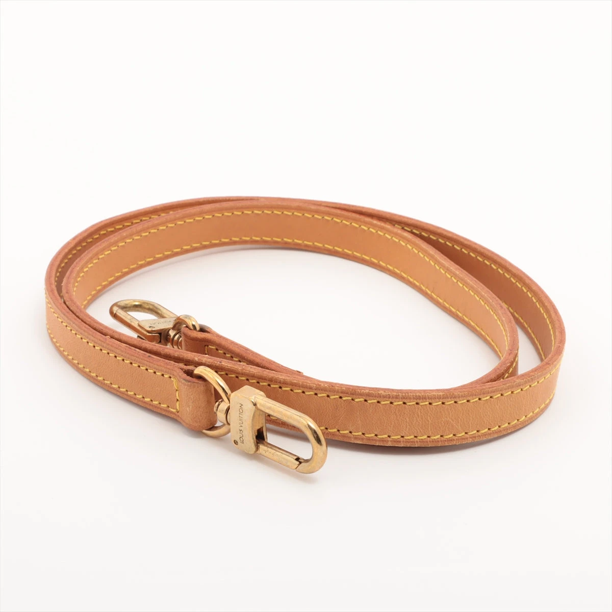 ヴィトン ショルダーストラップ ヌメ革 ライトブラウン A3132673